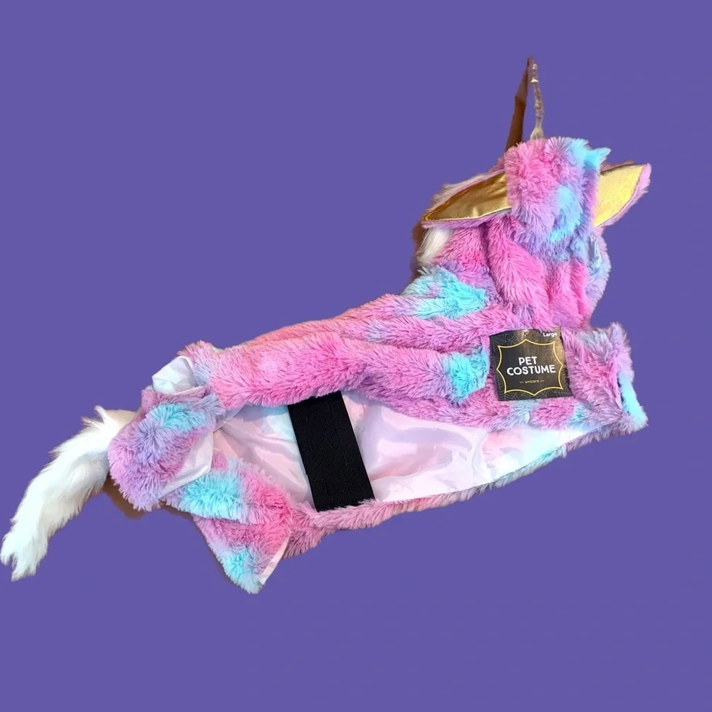 PET UNICORN COSTUME NWT